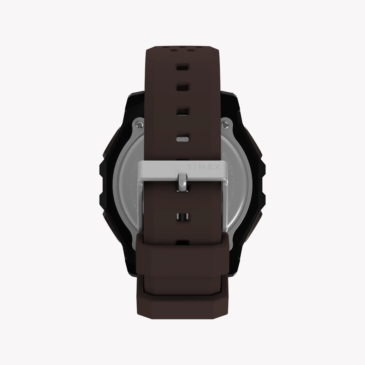 Timex Men's Black/Brown, Synthetic/Silicone | Tw4b33800 by TIMEX