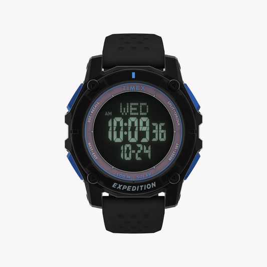 Timex Men's Black Solar-Powered Watch | Tw4b33900 by TIMEX