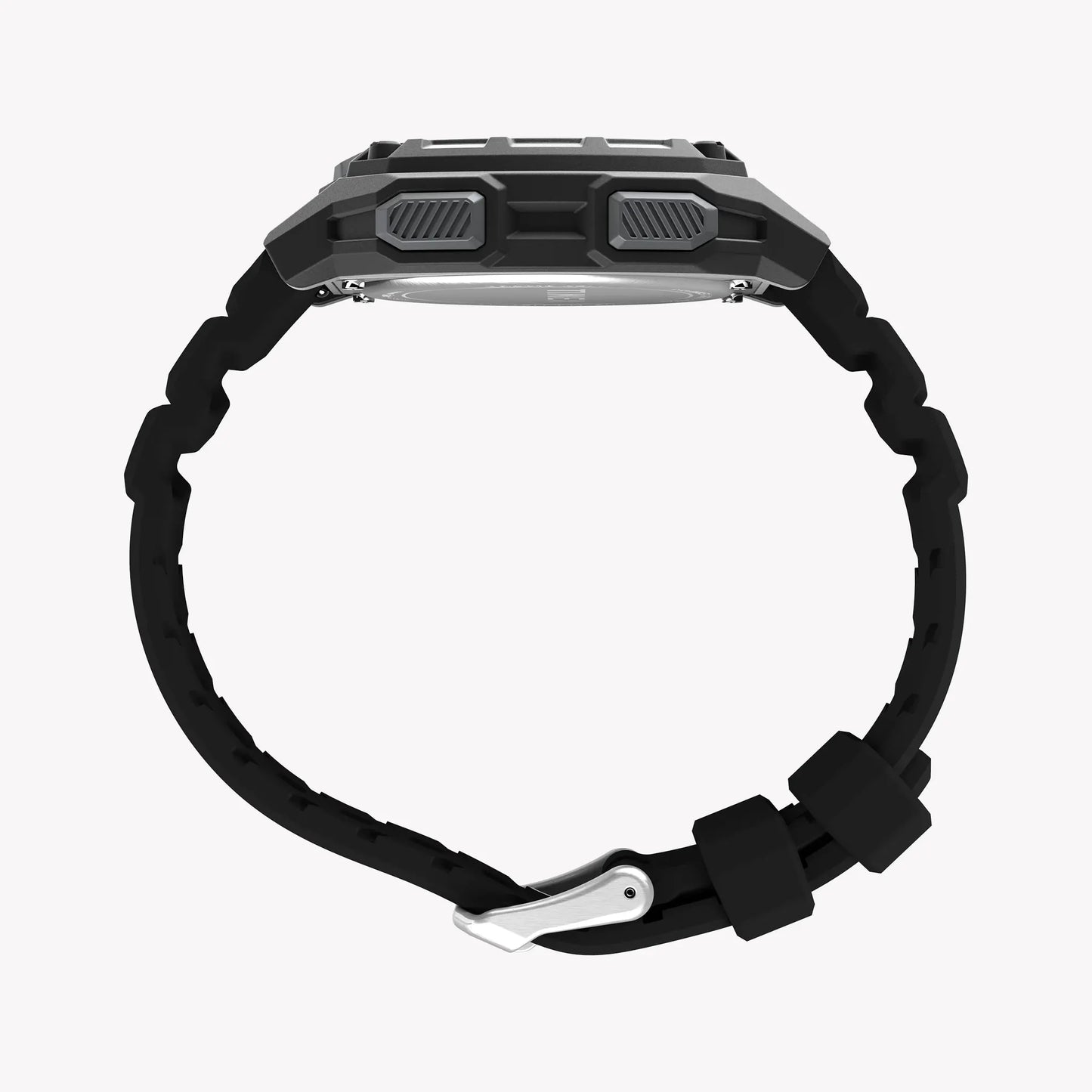 TIMEX Men's Black PC+GF, Black Silicone | TW4B34400 by TIMEX