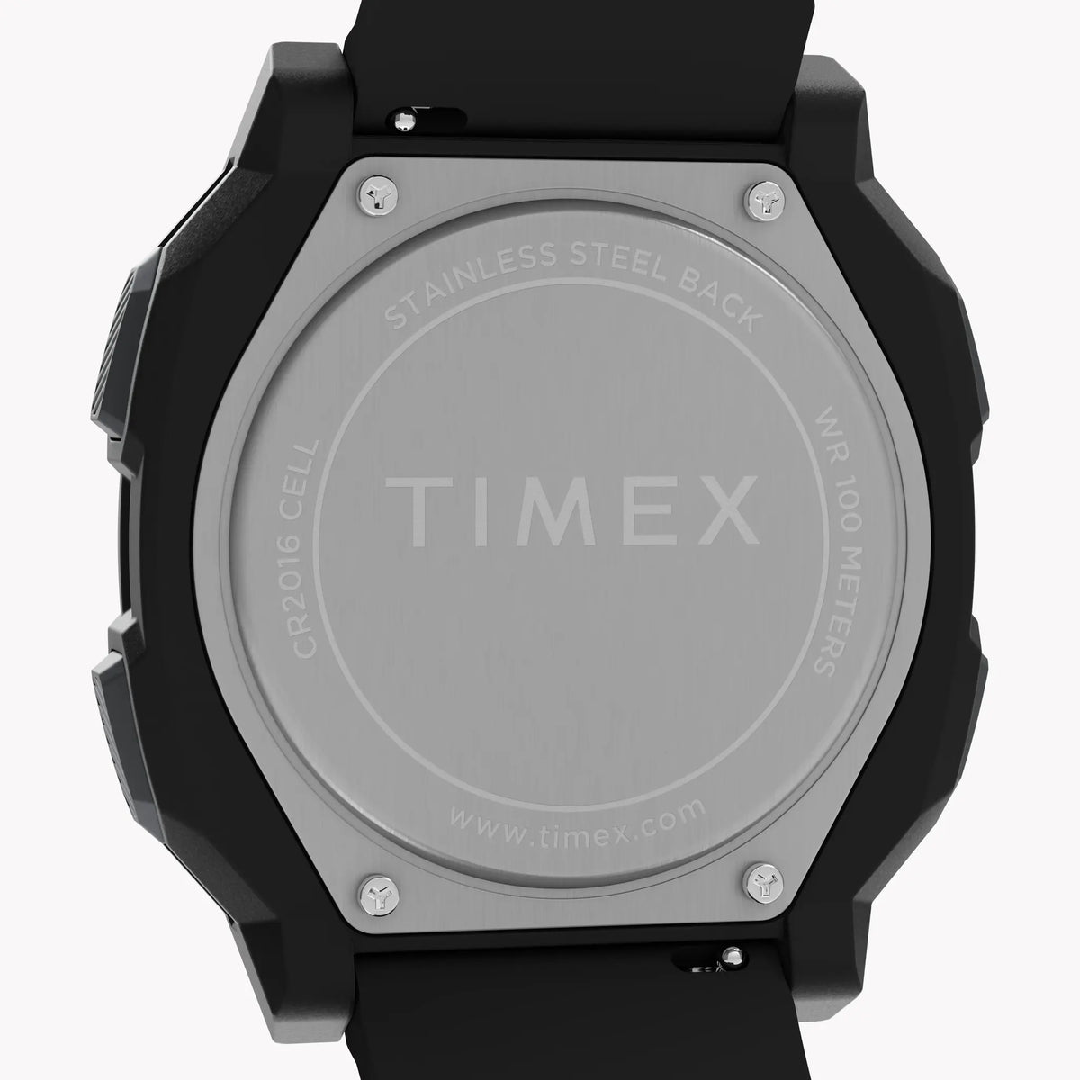 TIMEX Men's Black PC+GF, Black Silicone | TW4B34400 by TIMEX