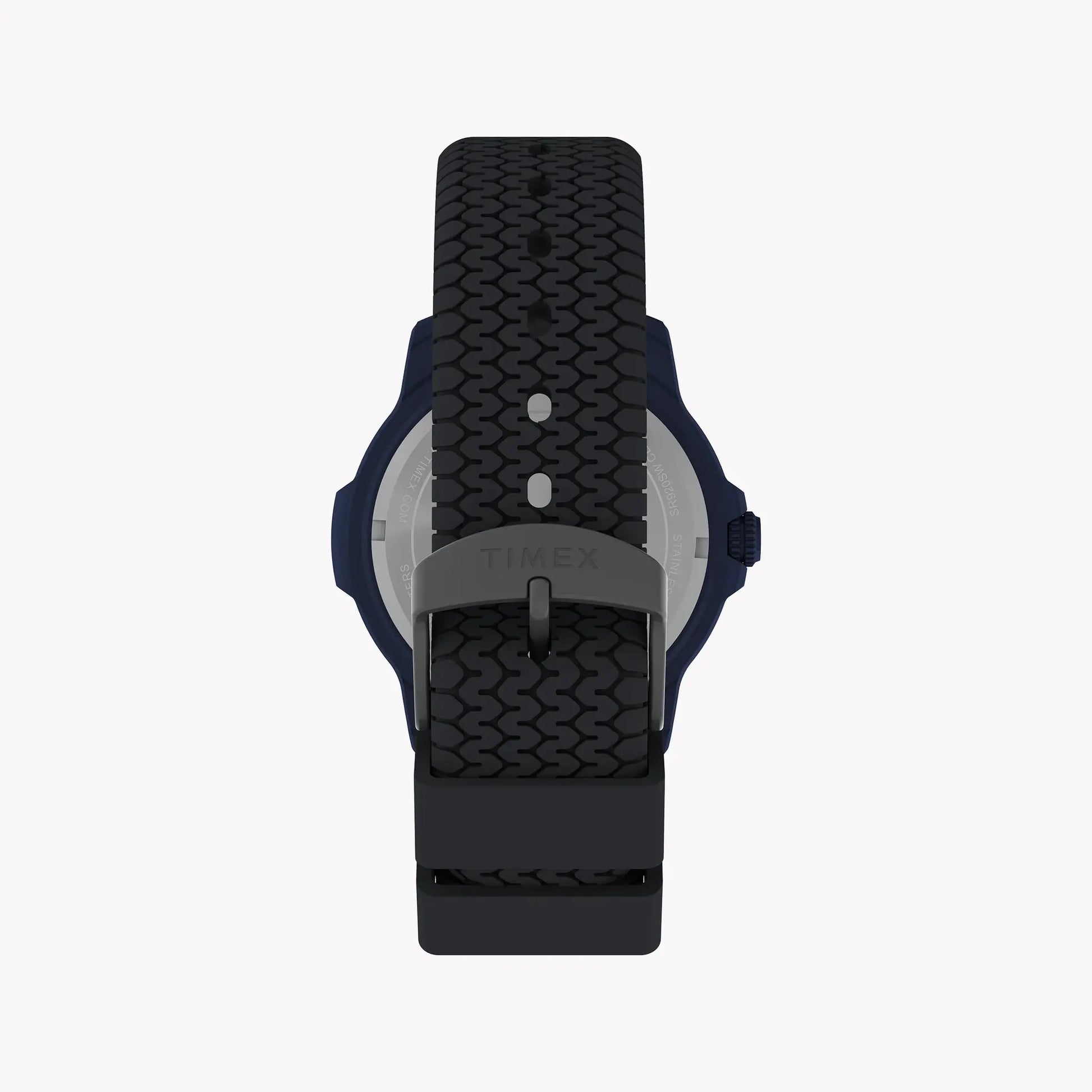 Timber Aluminum Blue Dial Silicone Strap Watch TW4B34600 | Stylish & Durable by TIMEX