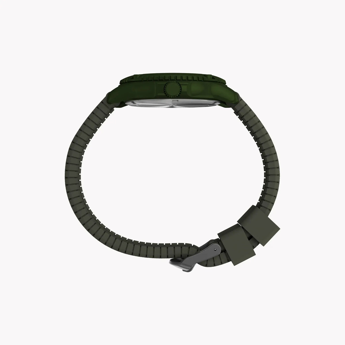 Timber Aluminum Case Green Dial Silicone Strap TW4B34700 Watch | Sporty & Lightweight by TIMEX