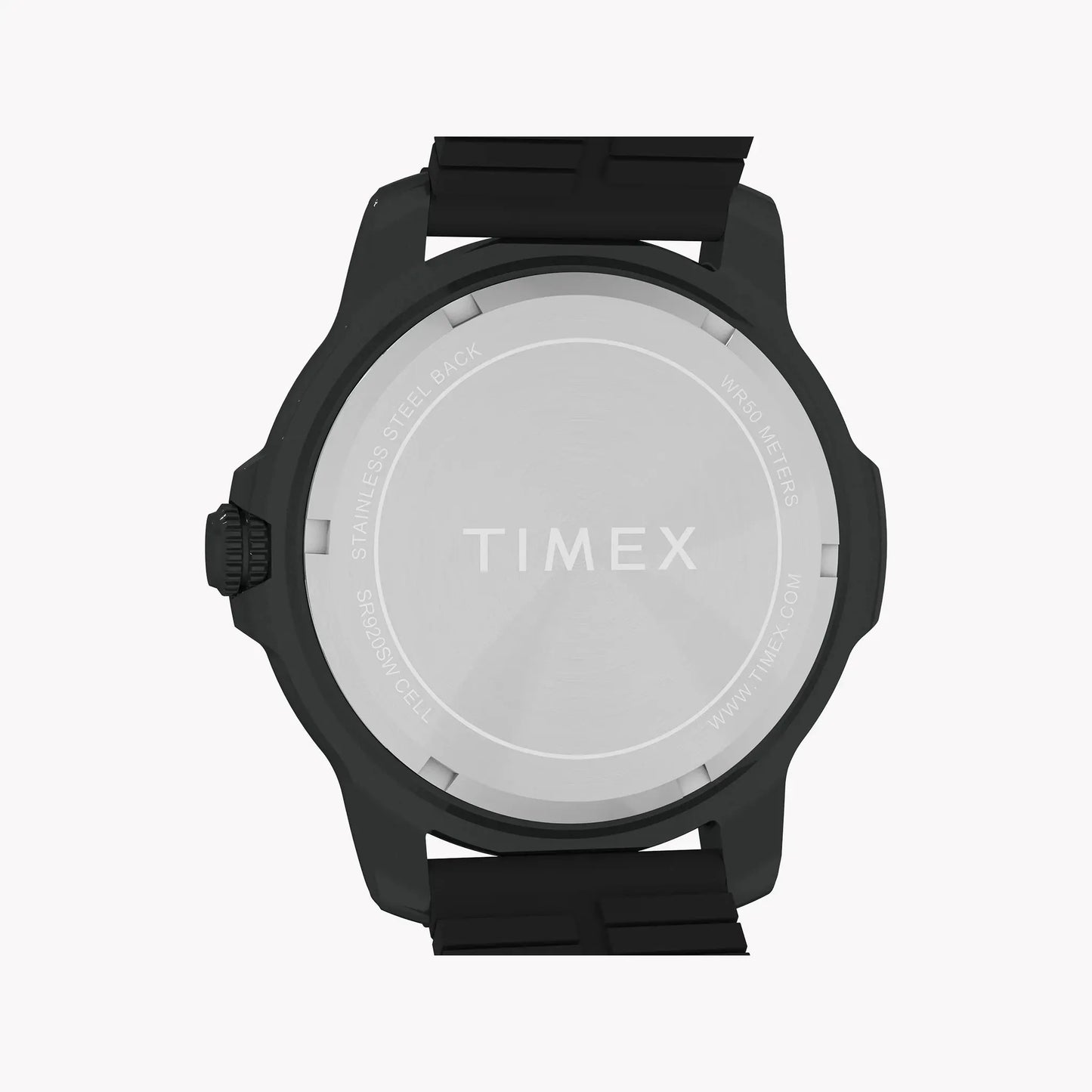Timber Aluminum Case Black Dial Silicone Strap Watch TW4B34800 by TIMEX