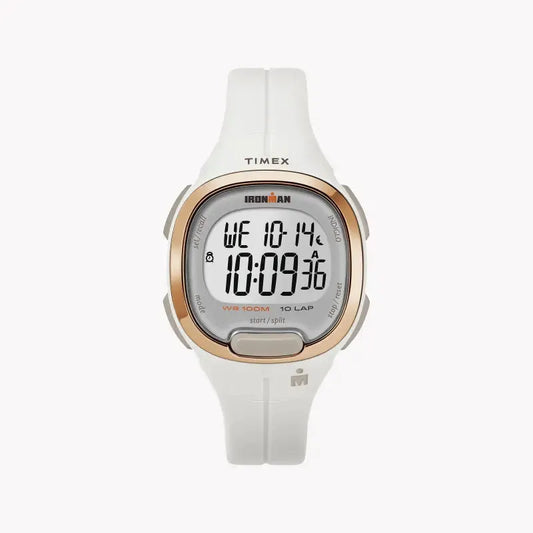 Timex Unisex White Resin Watch, Digital Dial | Tw5m19900 by TIMEX