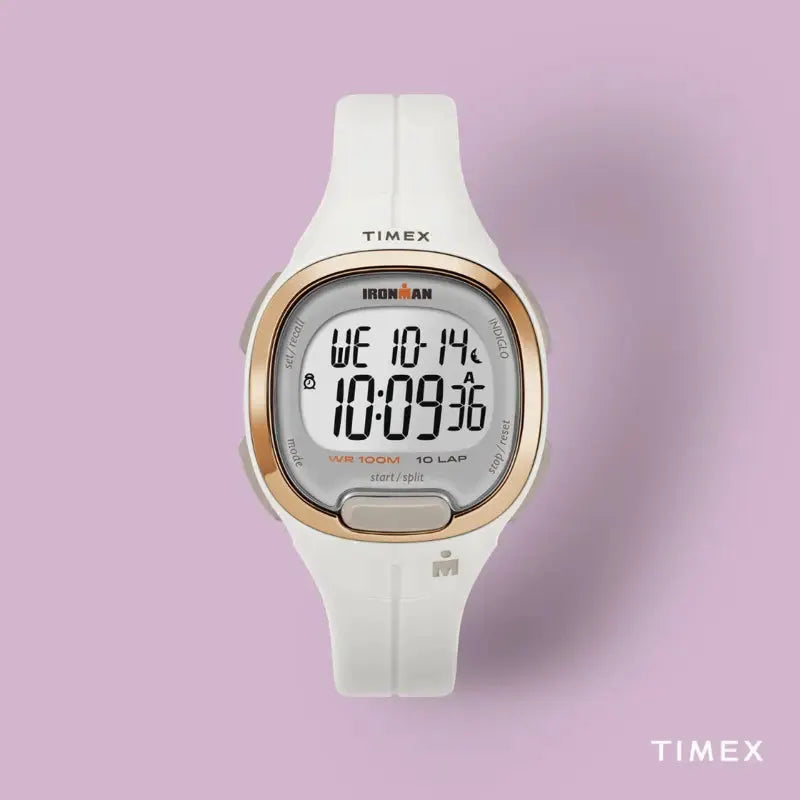 Timex Unisex White Resin Watch, Digital Dial | Tw5m19900 by TIMEX