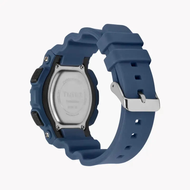 Timex Unisex Blue Silicone Digital Watch, Resin Case | Tw5m23500 by TIMEX