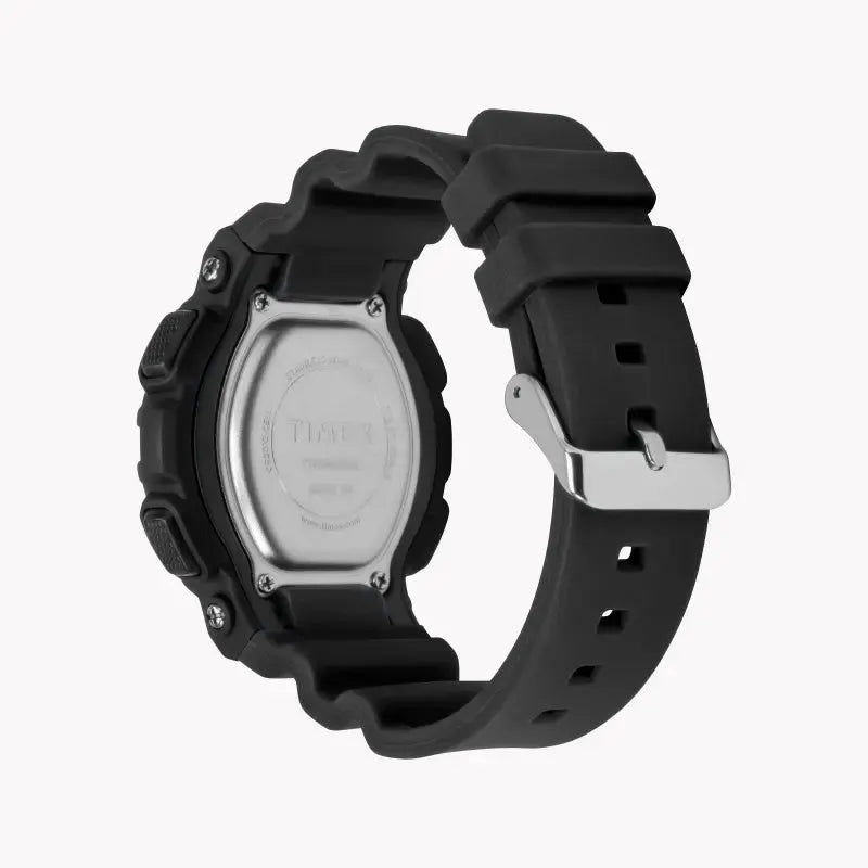 Timex Unisex Black Silicone Watch, Digital Dial | Tw5m23600 by TIMEX