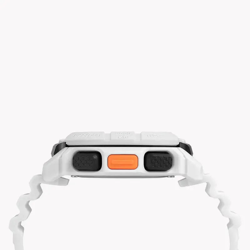 Timex Men's White Silicone Digital Watch, Resin Case | Tw5m26400 by TIMEX