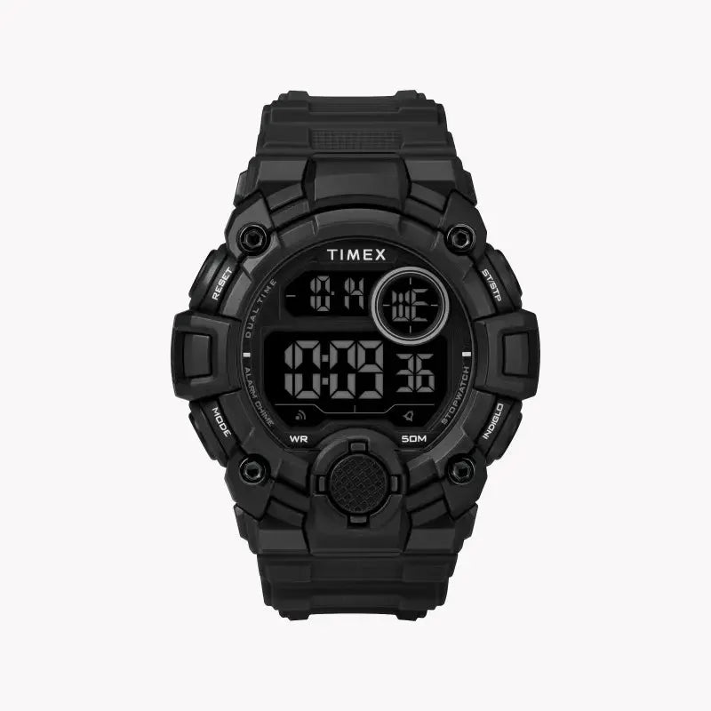 Timex Men's Black Resin Watch, Digital Dial | Tw5m27400 by TIMEX
