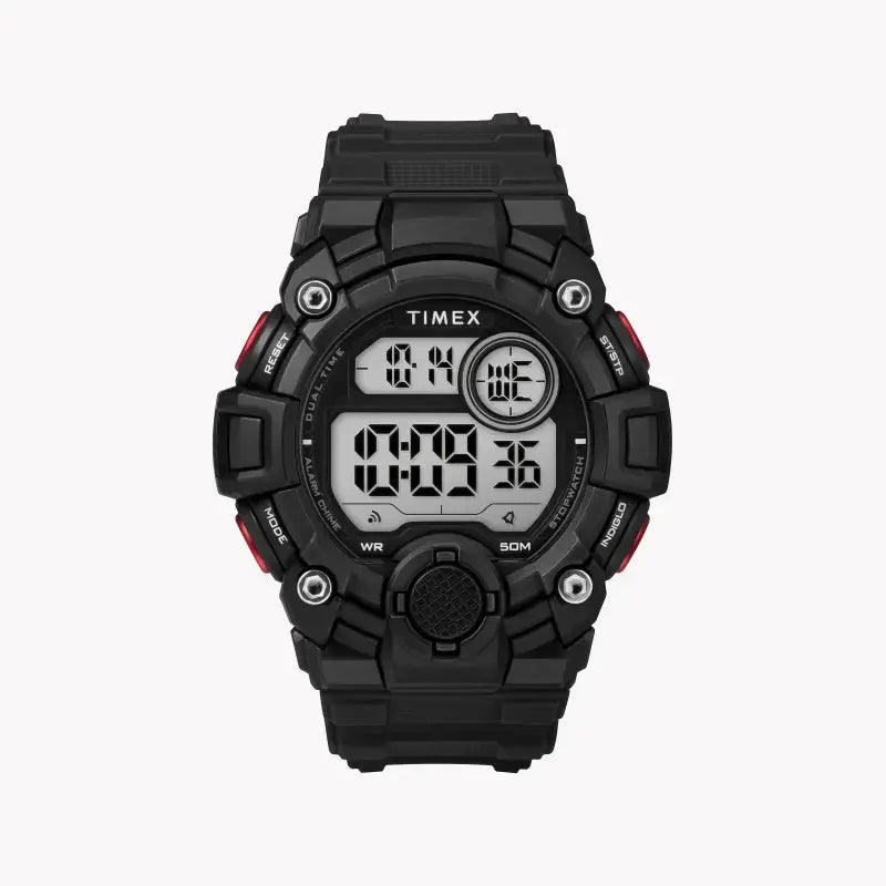 Timex Men's Black Resin Watch, Digital Dial | Tw5m27600 by TIMEX