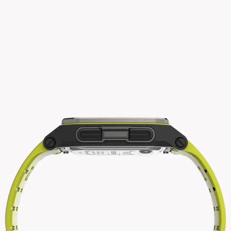 Timex Men's Green Silicone Watch, Digital Dial | Tw5m28900 by TIMEX