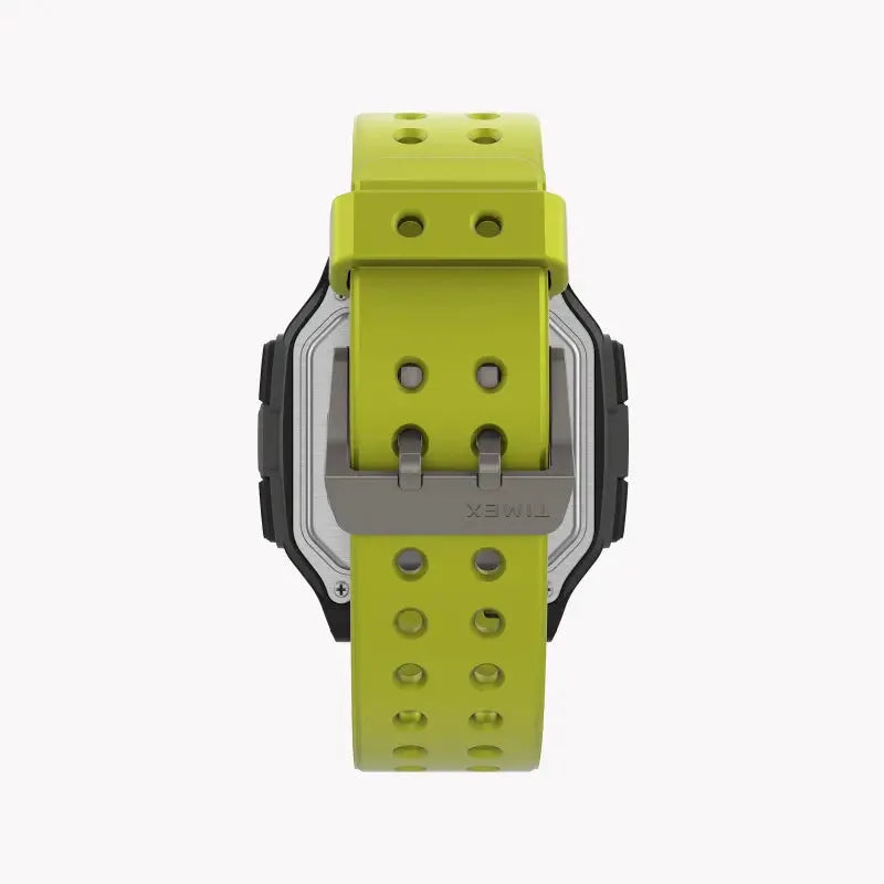 Timex Men's Green Silicone Watch, Digital Dial | Tw5m28900 by TIMEX