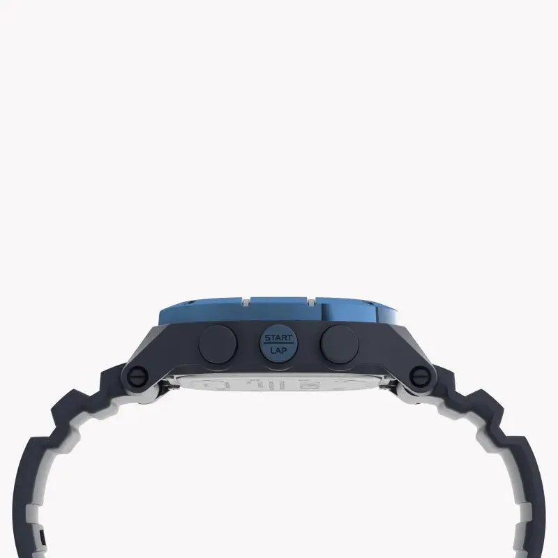 Timex Unisex Blue Silicone Watch, Digital Dial | Tw5m35500 by TIMEX