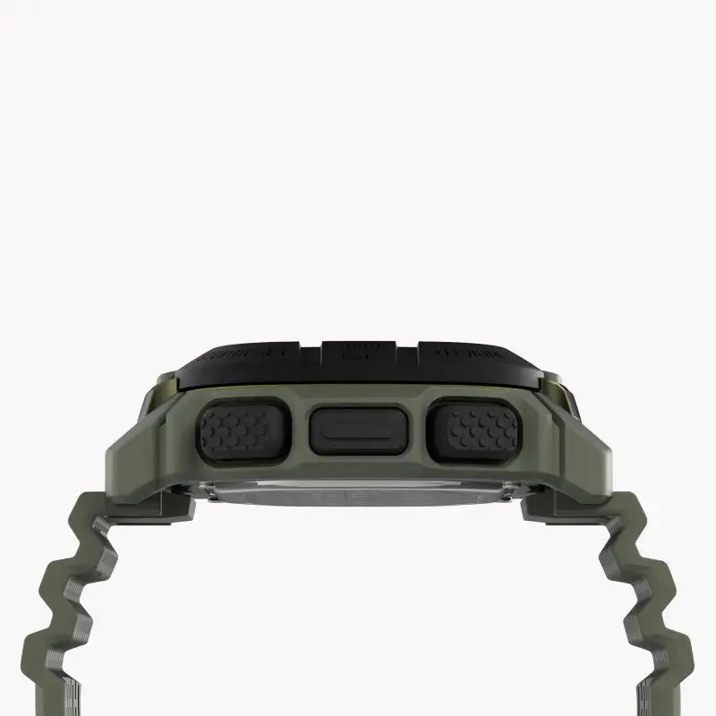 Timex Men's Green Silicone Watch, Digital Dial | Tw5m36000 by TIMEX