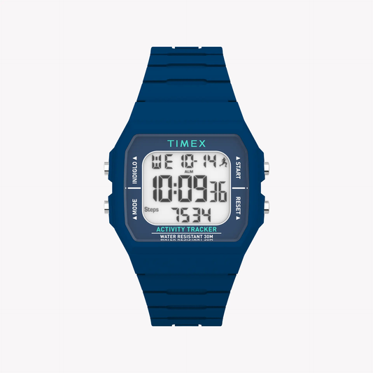 Timex Unisex's Resin Blue, Silicone Blue | Tw5m55700 by TIMEX