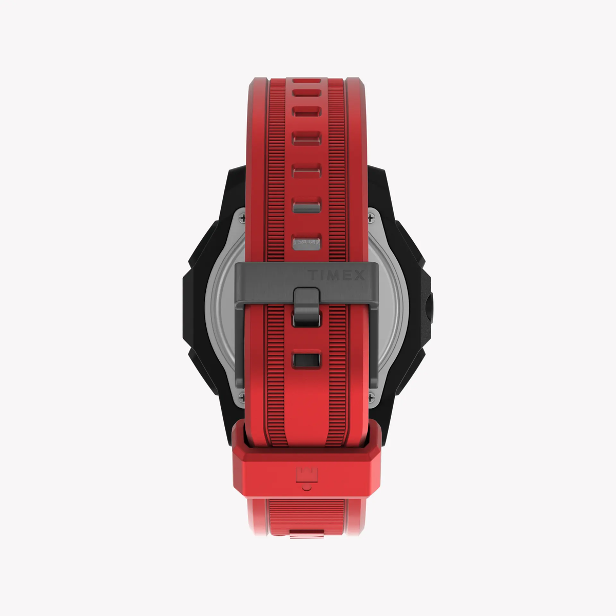 Timex Men's Resin/Rubber, Black/Red | Tw5m57900 by TIMEX