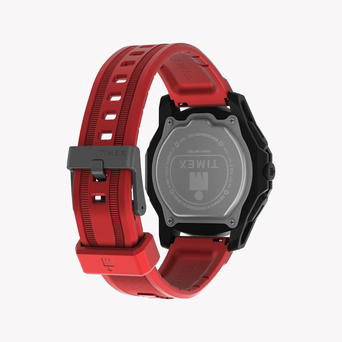 Timex Men's Resin/Rubber, Black/Red | Tw5m57900 by TIMEX