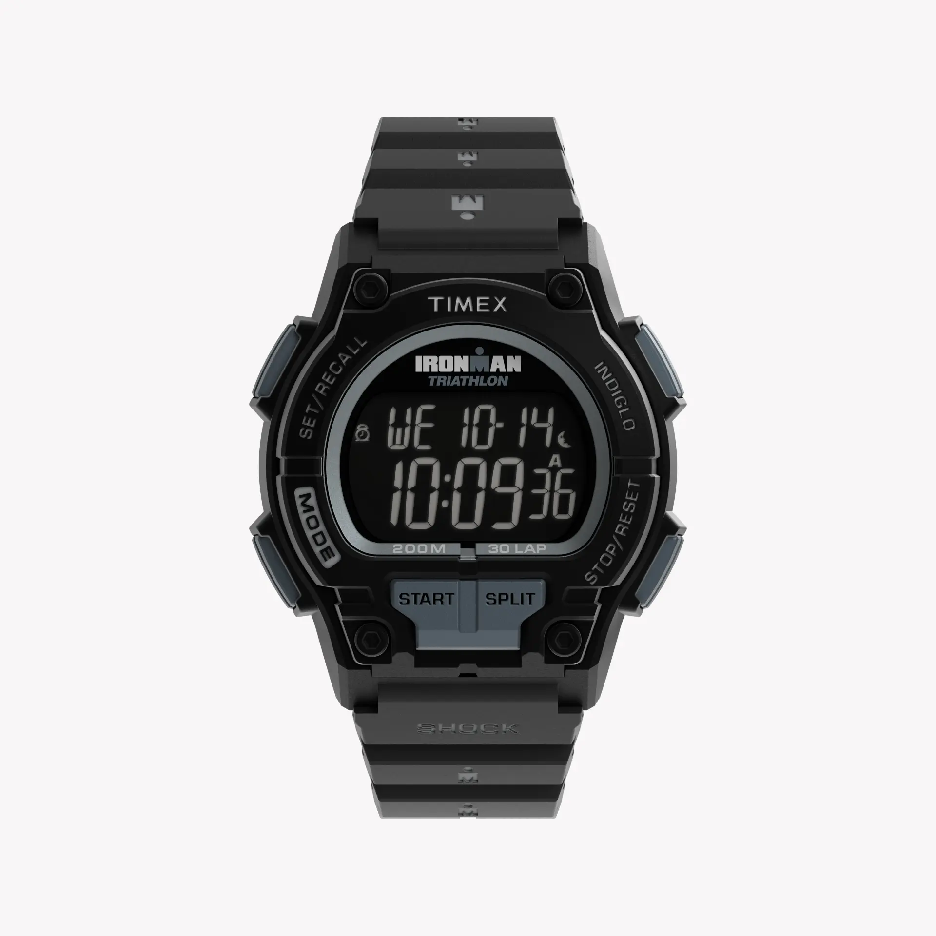 Timex Men's Black Resin Digital Watch | Tw5m64800 by TIMEX