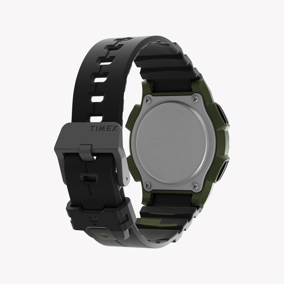 Timex Men's Green/Black Resin Watch | Model Tw5m64900 by TIMEX