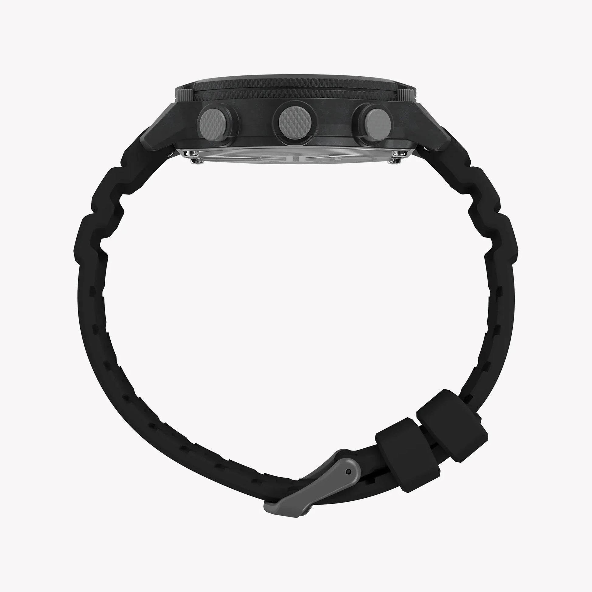 TIMEX Men's Black Digital, Black Silicone | TW5M66900 by TIMEX