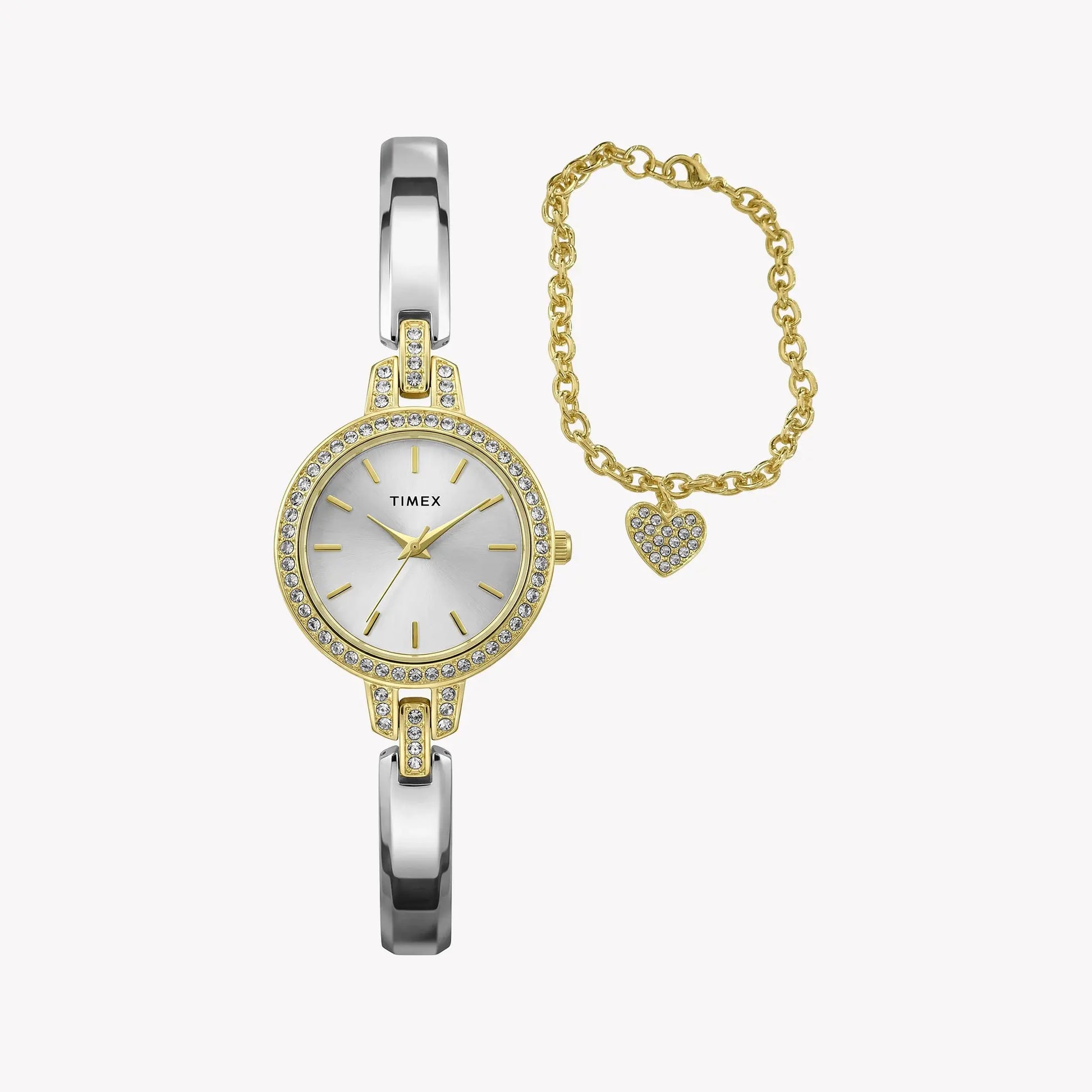 Timex Women's Gold-Tone Alloy, Two-Tone | TWG067800 by TIMEX