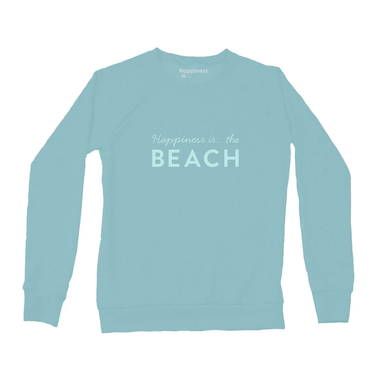 Women's Beach Bold Crew Sweatshirt, Teal by Beach Collection