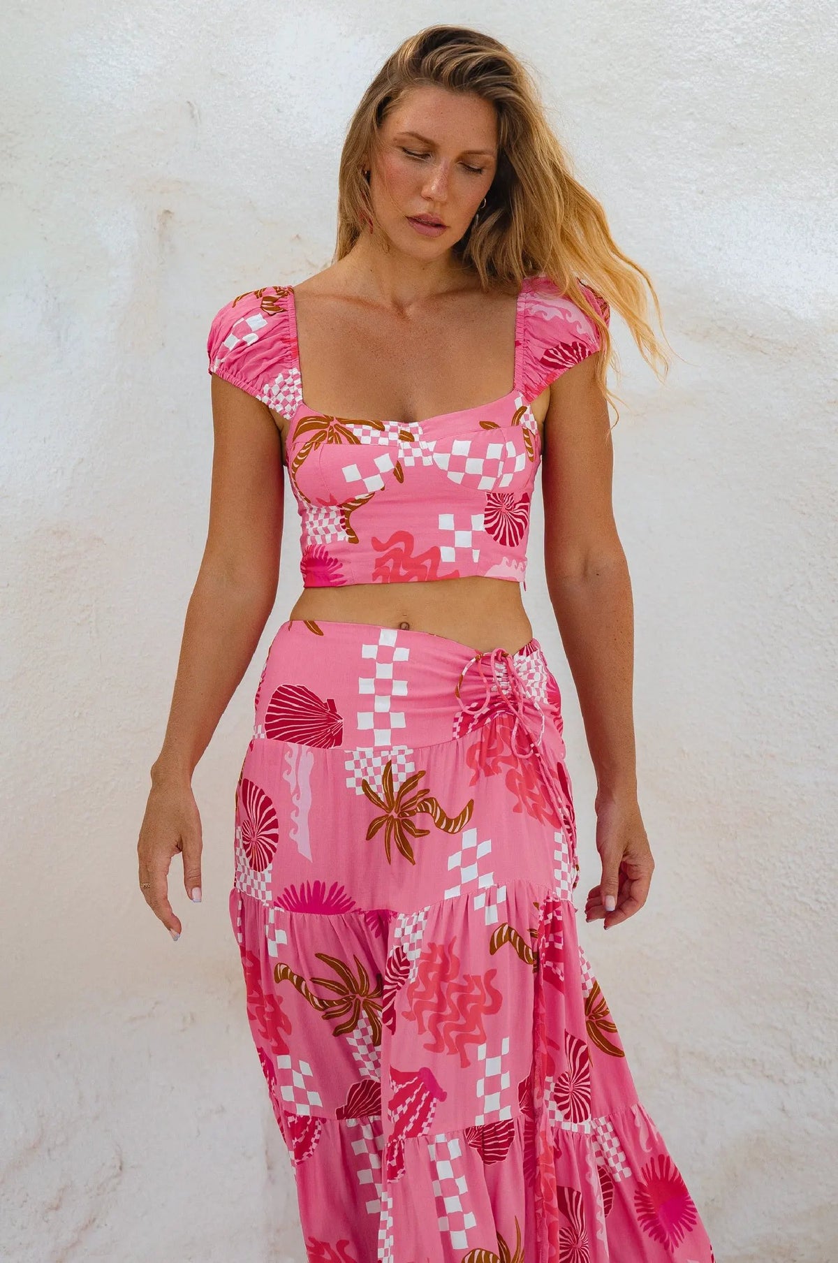 Tropicana Summer Cropped Top (Sale) by ELF