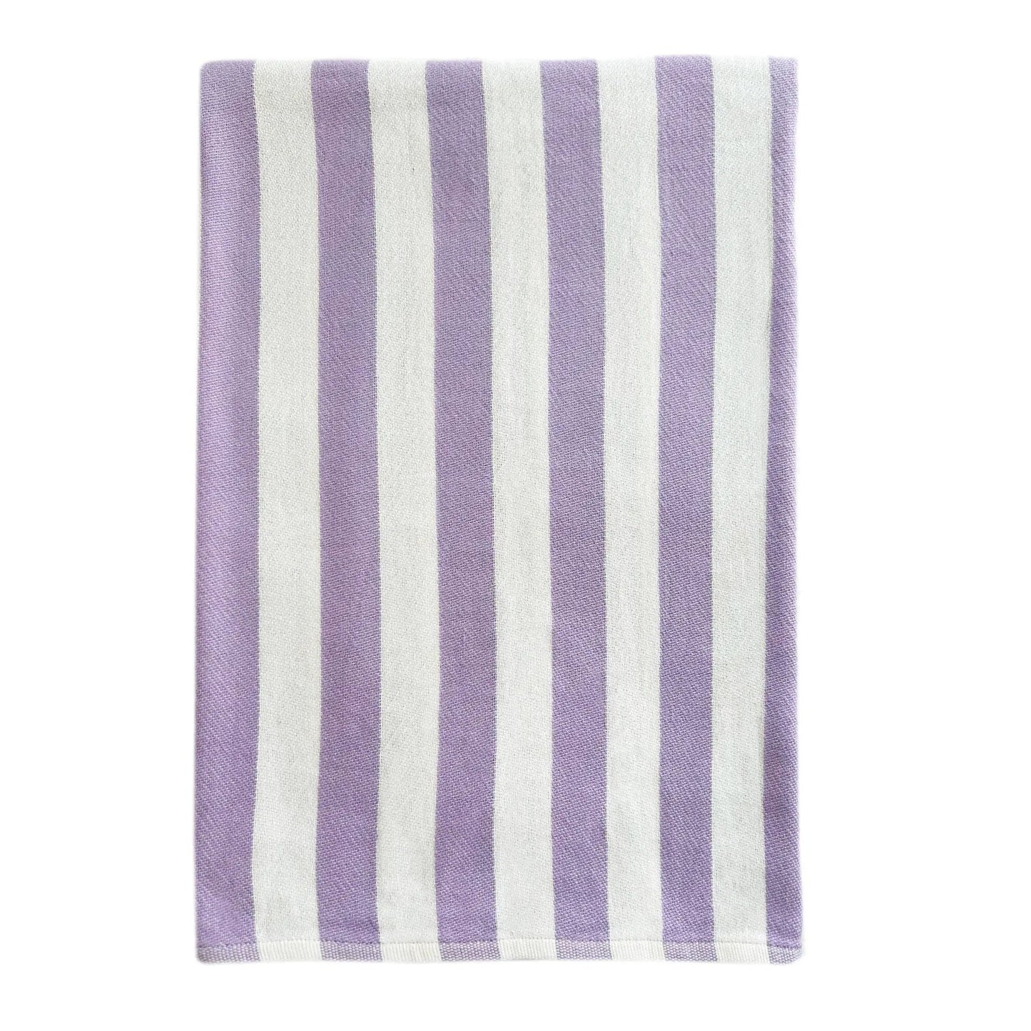 Custom Everywhere Towel, Striped Lilac by Custom Collection