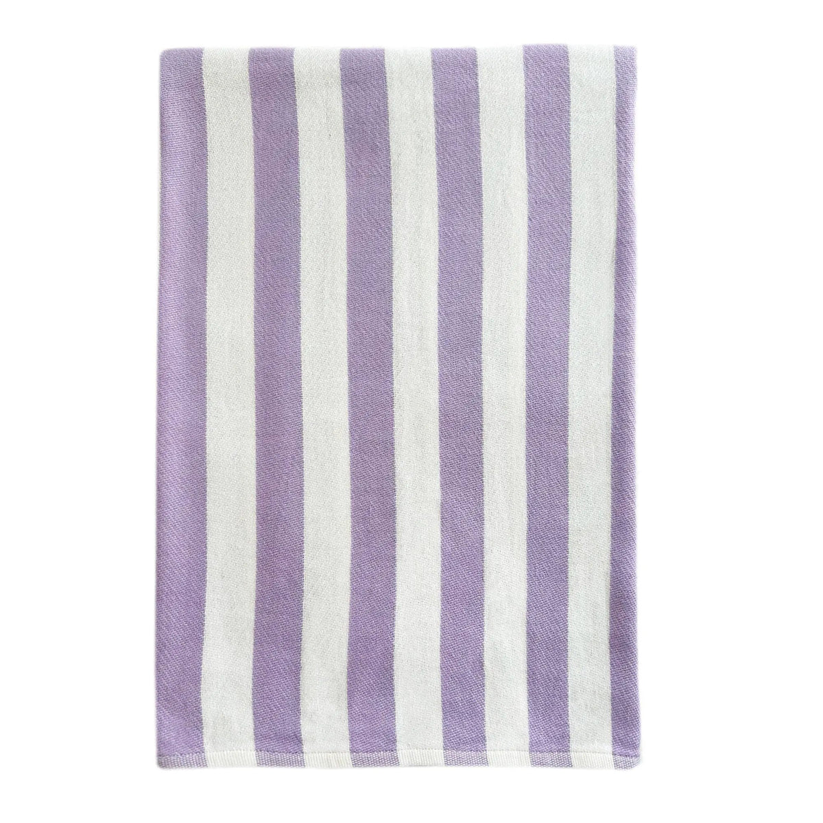 Custom Everywhere Towel, Striped Lilac by Custom Collection