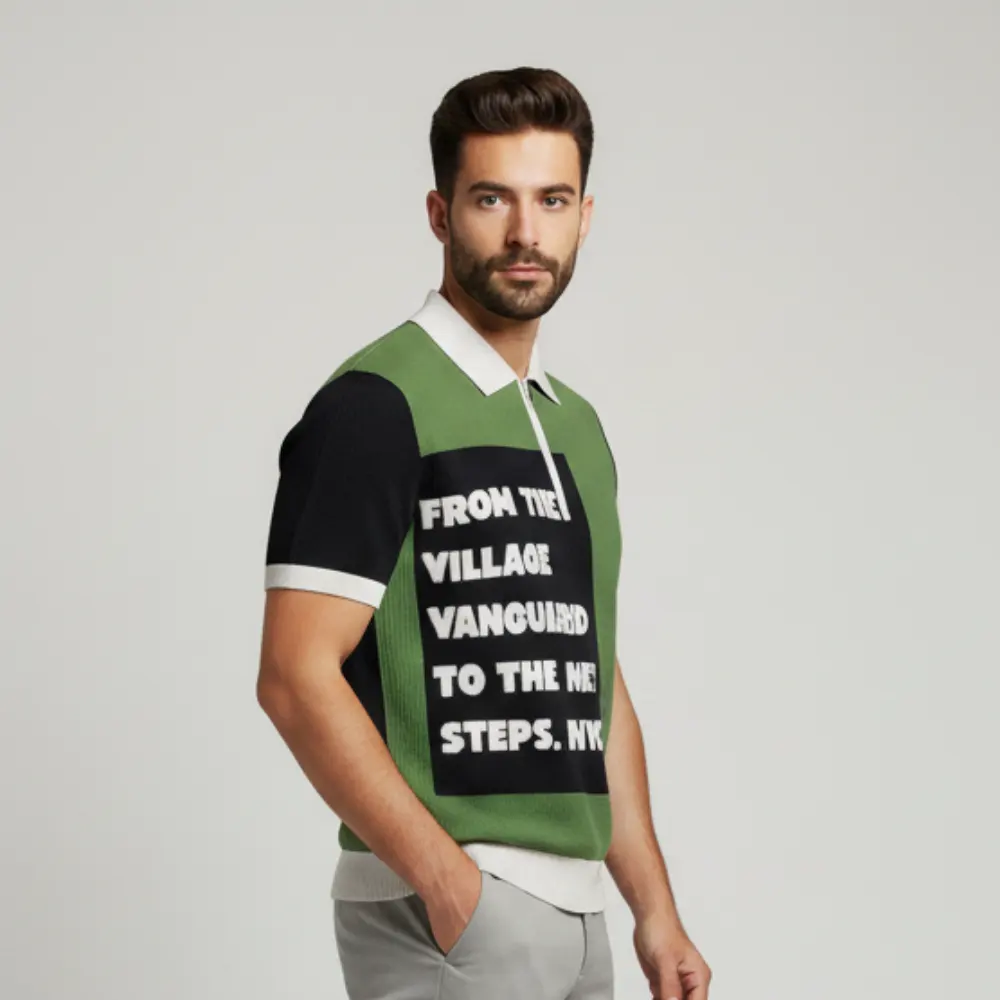 UPTOWN DOWNTOWN Cashmere Polo BYMANYC ® New York by BYMANYC ® New York