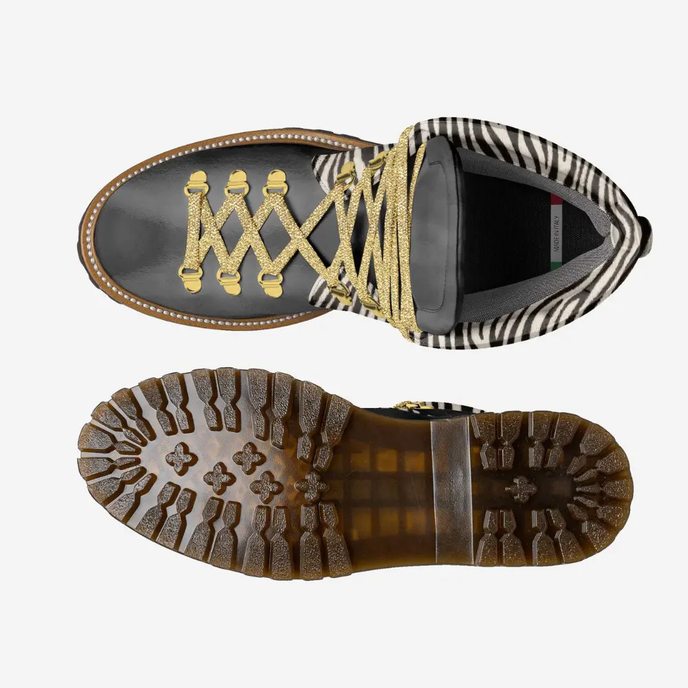 Unisex Limited Edition MEATPACKING GOLD Boots BYMANYC ® New York by BYMANYC ® New York