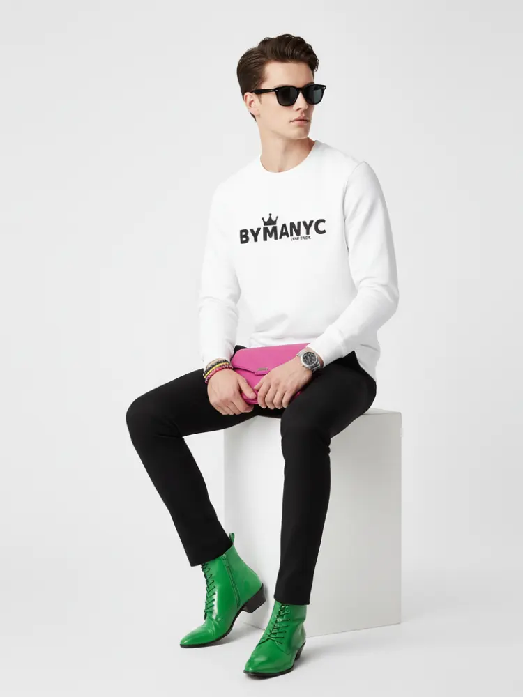 Unisex Organic Sweatshirt LOVE MANHATTAN – BYMANYC ® New York | Eco Urban Style by BYMANYC ® New York