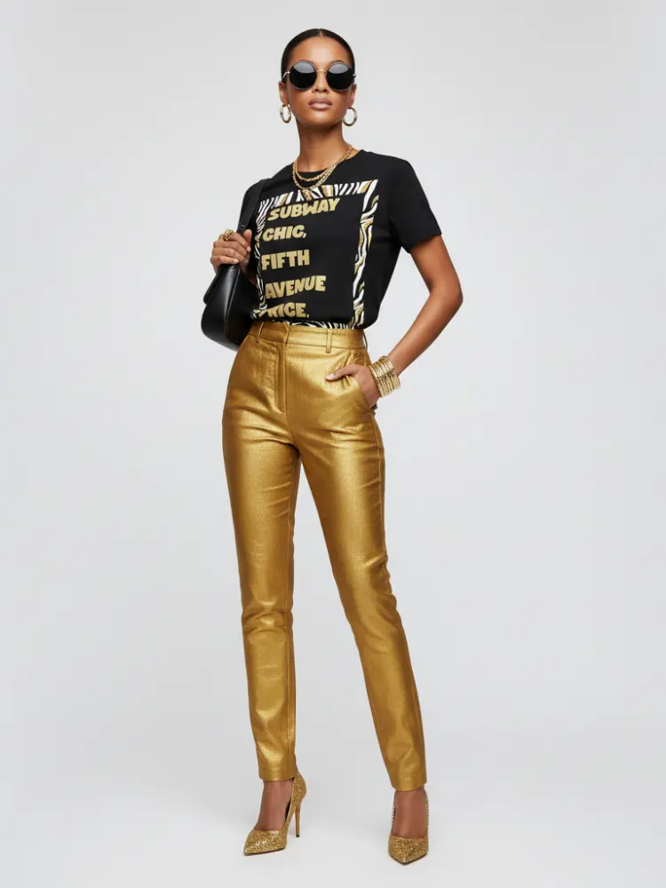 Unisex T-Shirt Subway Chic, Fifth Avenue Price – BYMANYC ® New York by BYMANYC ® New York
