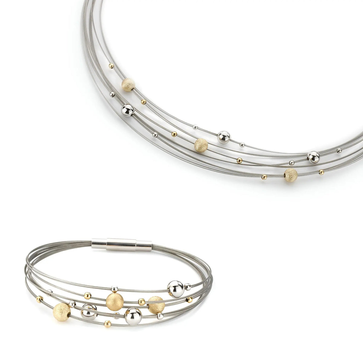 Gala Design Collier Universe Gold J0086 by Jwls4u