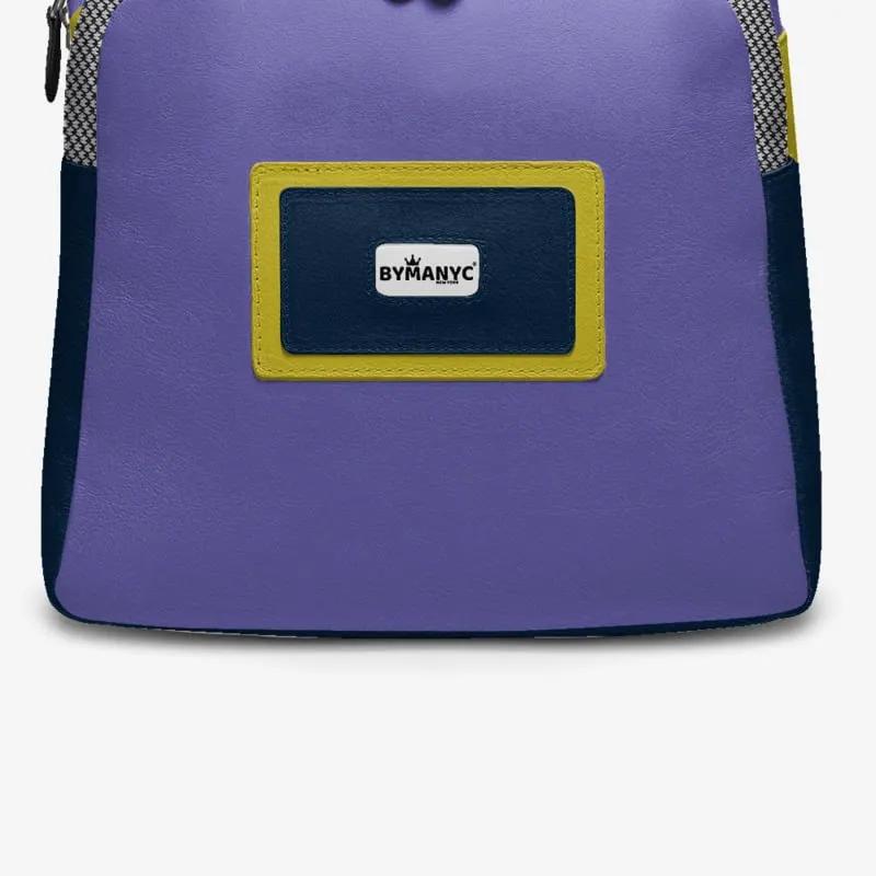 Urban Violet Vegan Backpack by BYMANYC ® New York – Made in Italy by BYMANYC ® New York