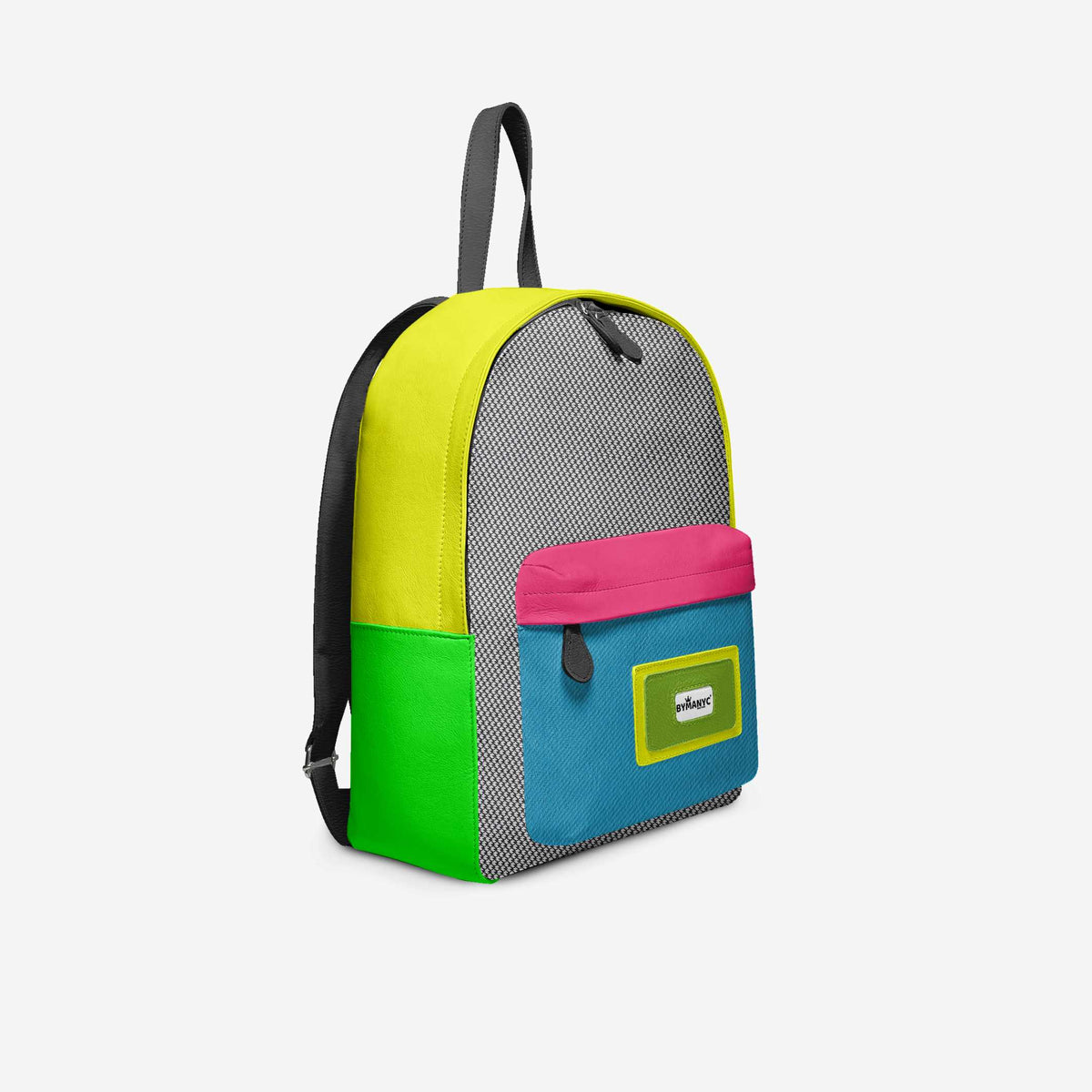 Vegan Backpack Brooklyn Pop by BYMANYC ® New York - Handmade Italy by BYMANYC ® New York