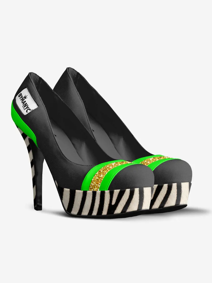 Vegan Women’s Stiletto Shoe BYMANYC ® New York – BOWERY Glam by BYMANYC ® New York