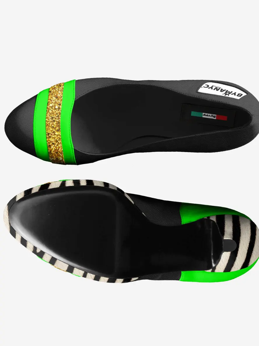 Vegan Women’s Stiletto Shoe BYMANYC ® New York – BOWERY Glam by BYMANYC ® New York