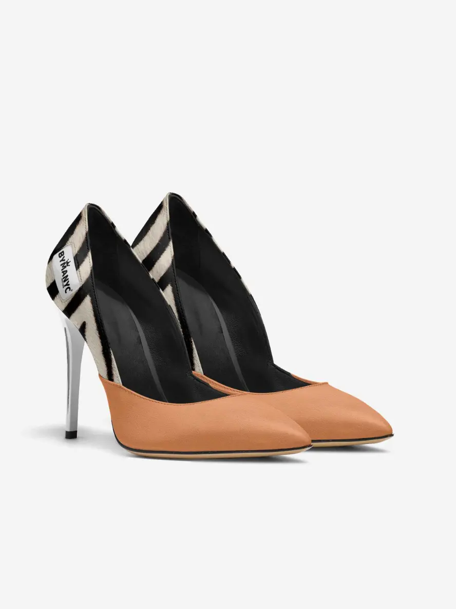 Vegan Women’s Stiletto Shoe BYMANYC ® New York – UPPER WEST GLAM by BYMANYC ® New York