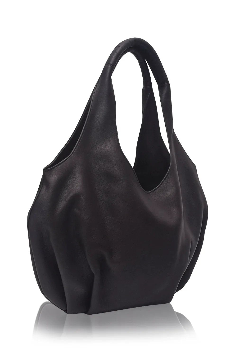 Velara Small Slouchy Leather Tote by ELF