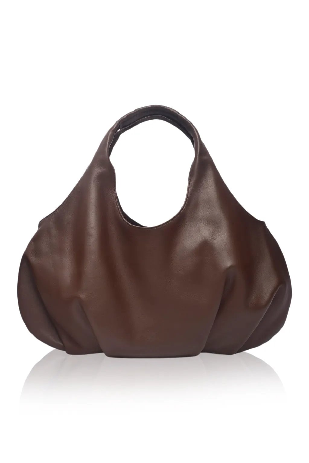 Velara Small Slouchy Leather Tote by ELF