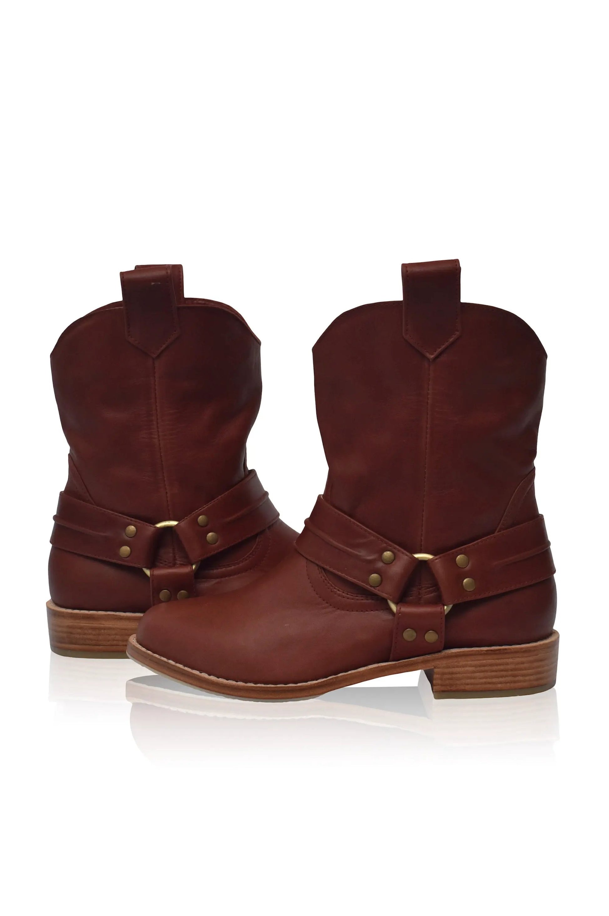 Cali Pull-On Leather Boots by ELF