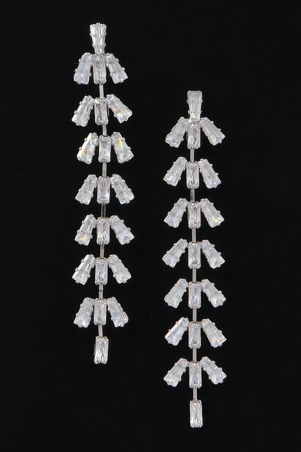 Women's Rhinestone Drop Earrings BYMANYC ® New York CONTEMPORARY VIBRANT MODERN JEWELRY - New Collection by BYMANYC New York