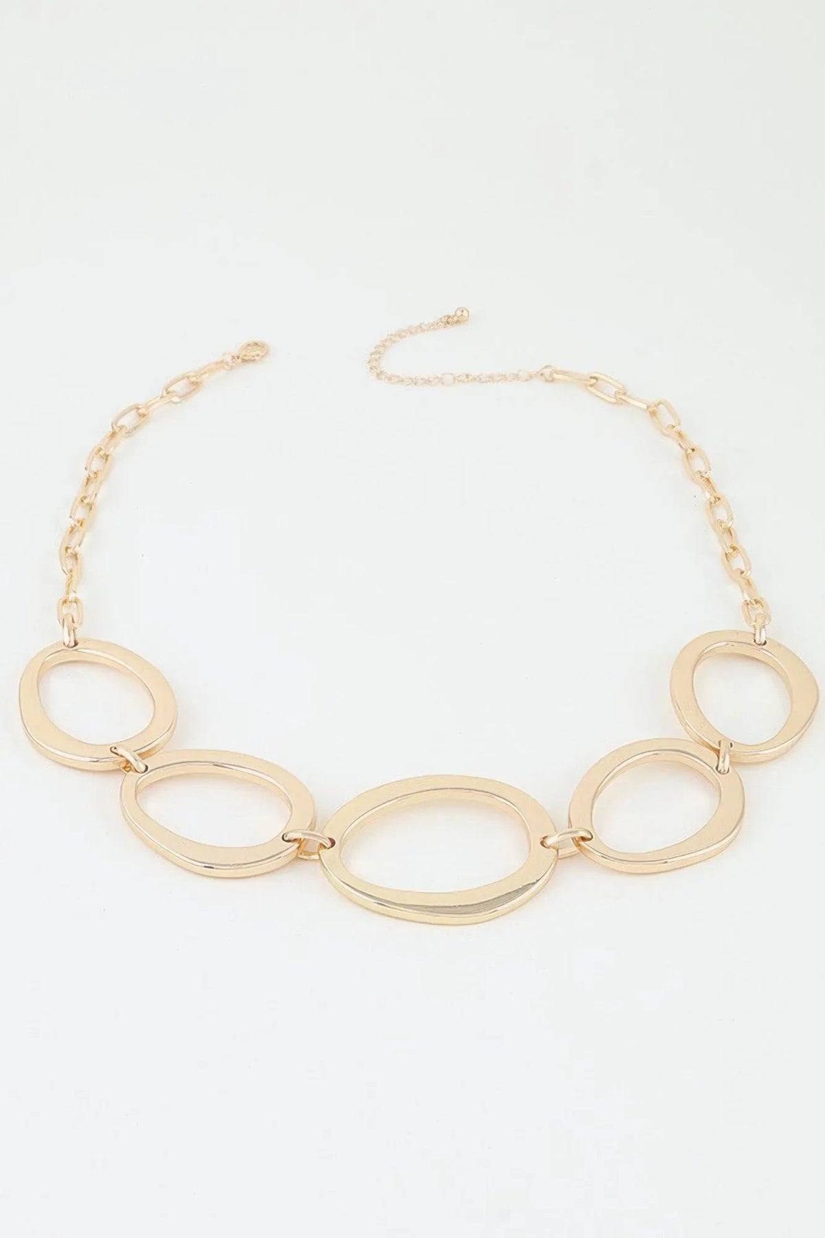 Women's Chain Necklace Polished Statement BYMANYC ® New York BOLD GEOMETRIC LINK COLLAR - New Collection by BYMANYC New York