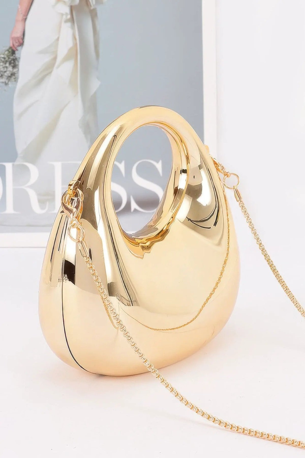 Women's Mini Bag Acrylic BYMANYC ® New York CONTEMPORARY CLEAR STRUCTURED PURSE - New Collection by BYMANYC New York