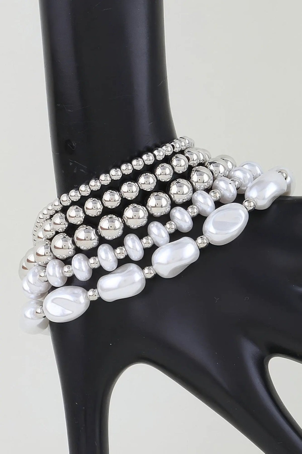 Women's Beaded Bracelet Multi Polished Stone BYMANYC ® New York COLORFUL STACKABLE STRAND BRACELET - New Collection by BYMANYC New York