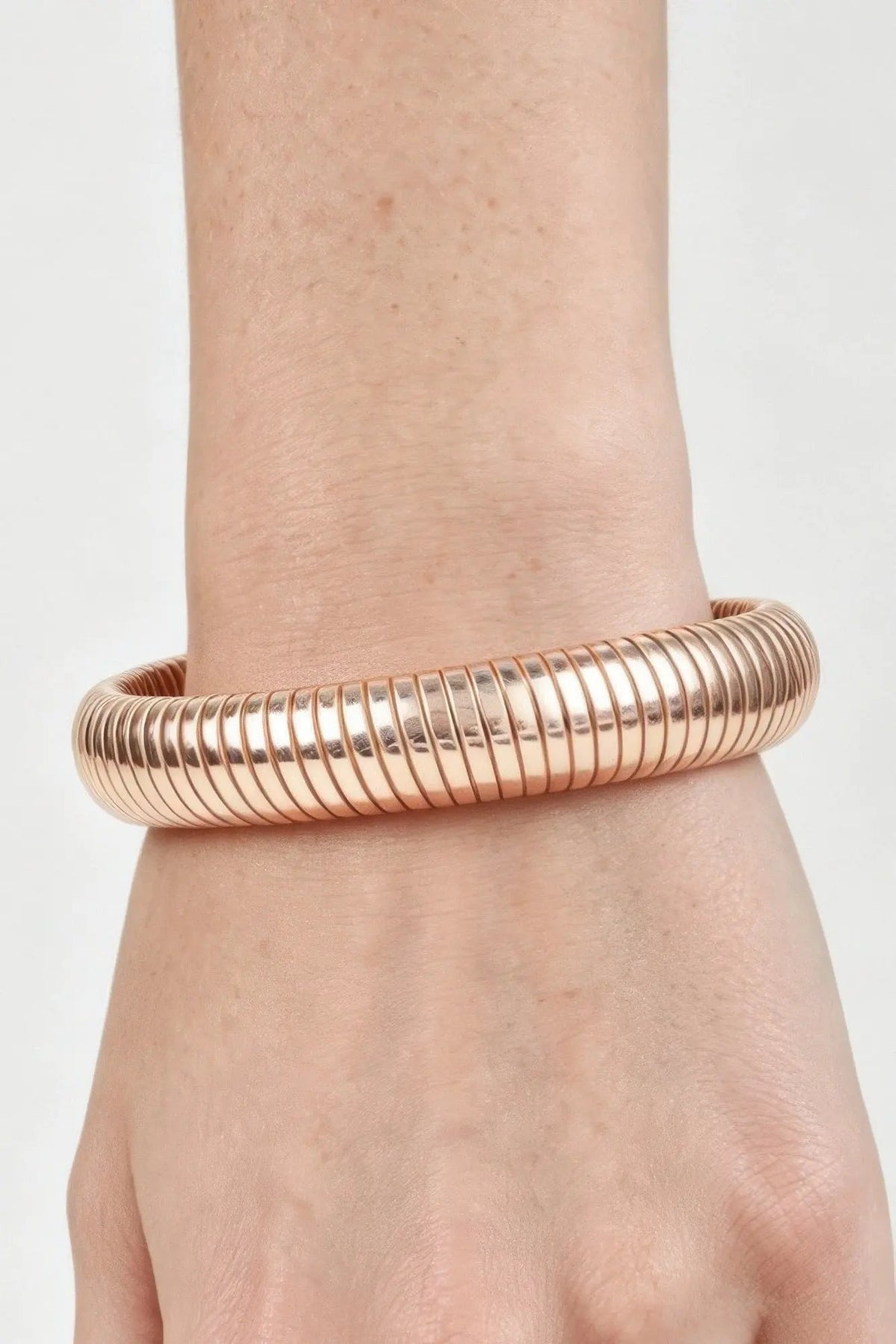 Women's Bangle Bracelet Polished Snake Chain BYMANYC ® New York SLEEK FLUID WRISTBAND - New Collection by BYMANYC New York