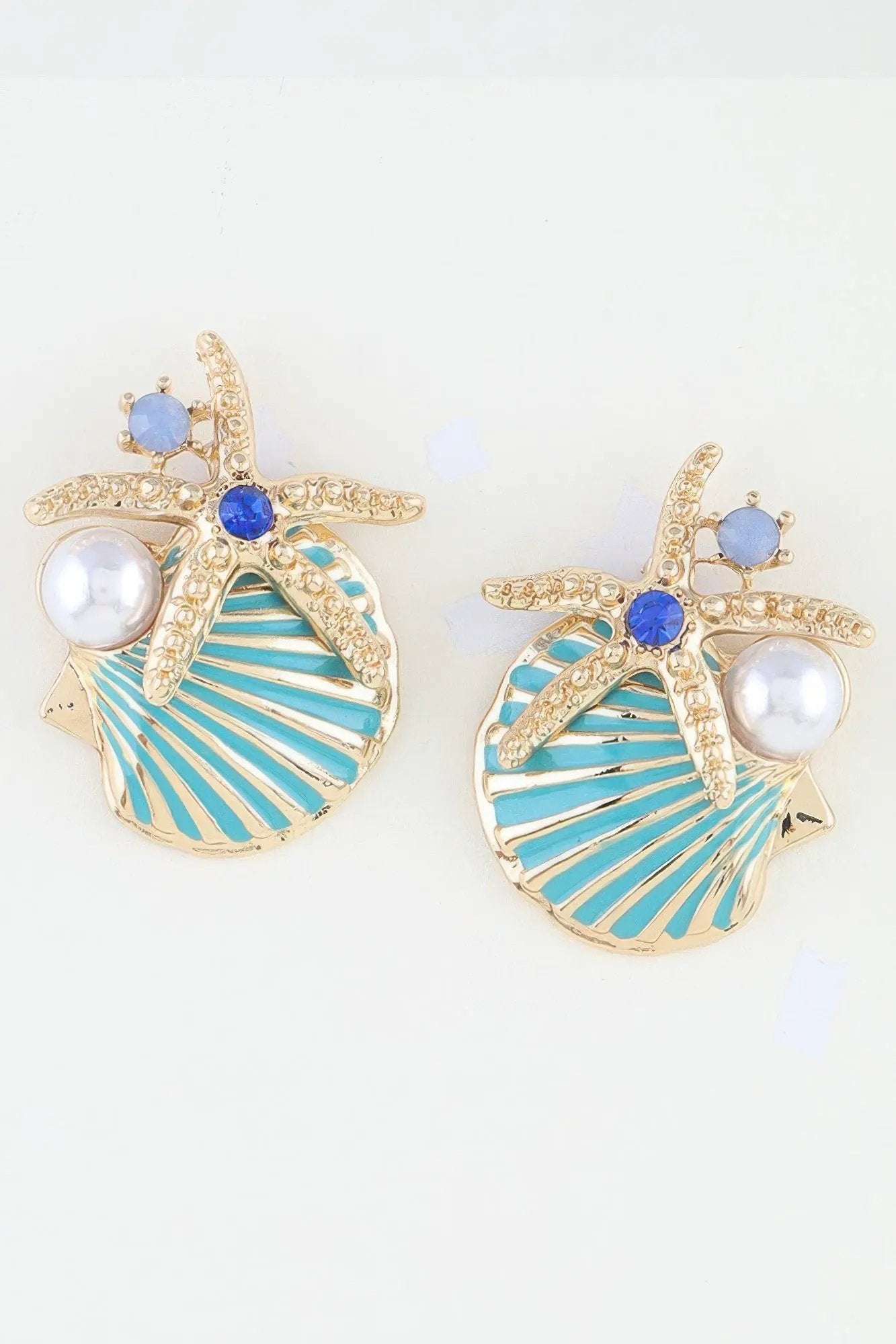 Women's Earrings Studs Starfish BYMANYC ® New York HAMPTONS SUMMER - New Collection by BYMANYC New York