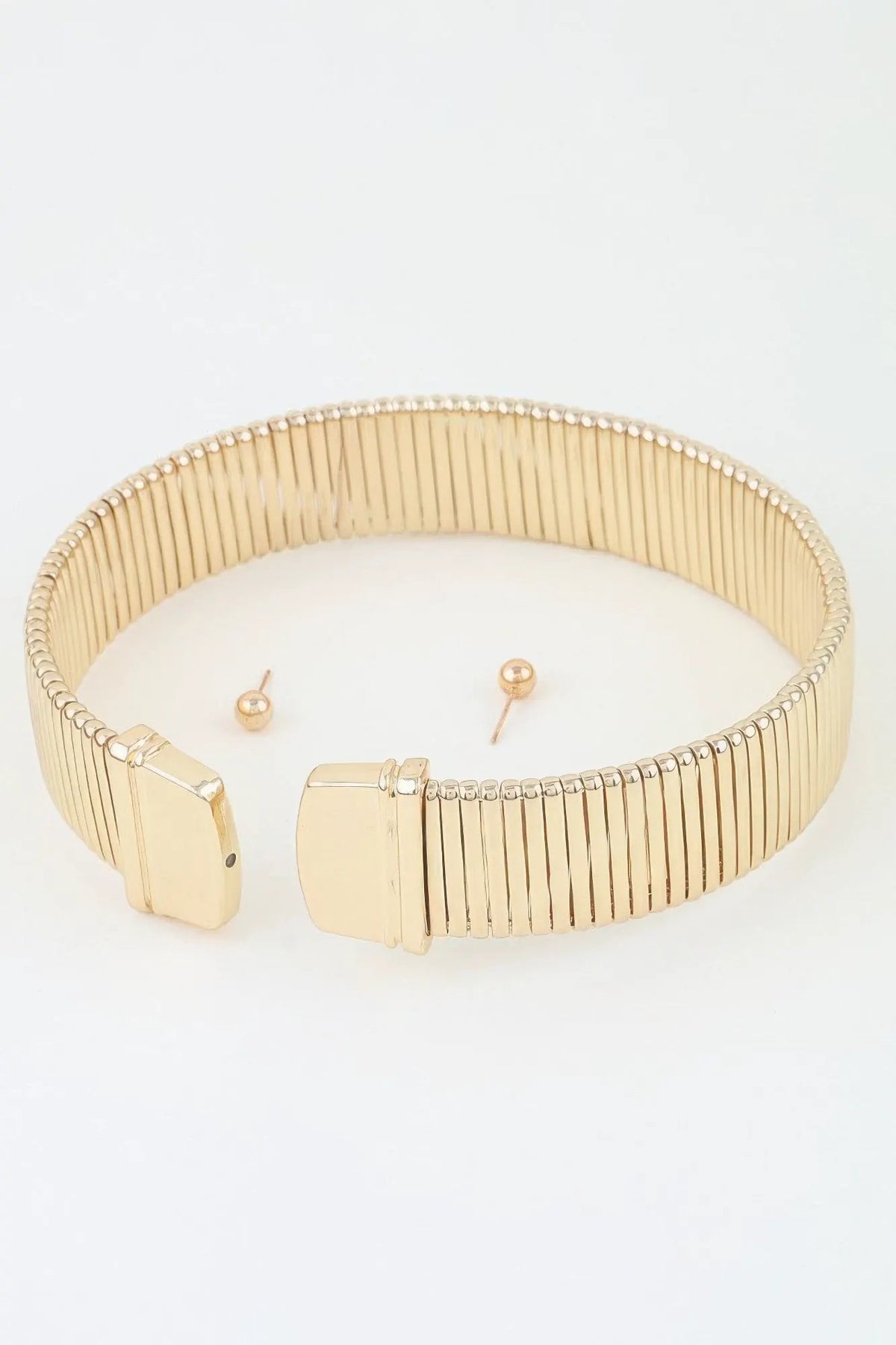 Women's Necklace Set Choker BYMANYC ® New York MADISON CUBIC BAR - New Collection by BYMANYC New York
