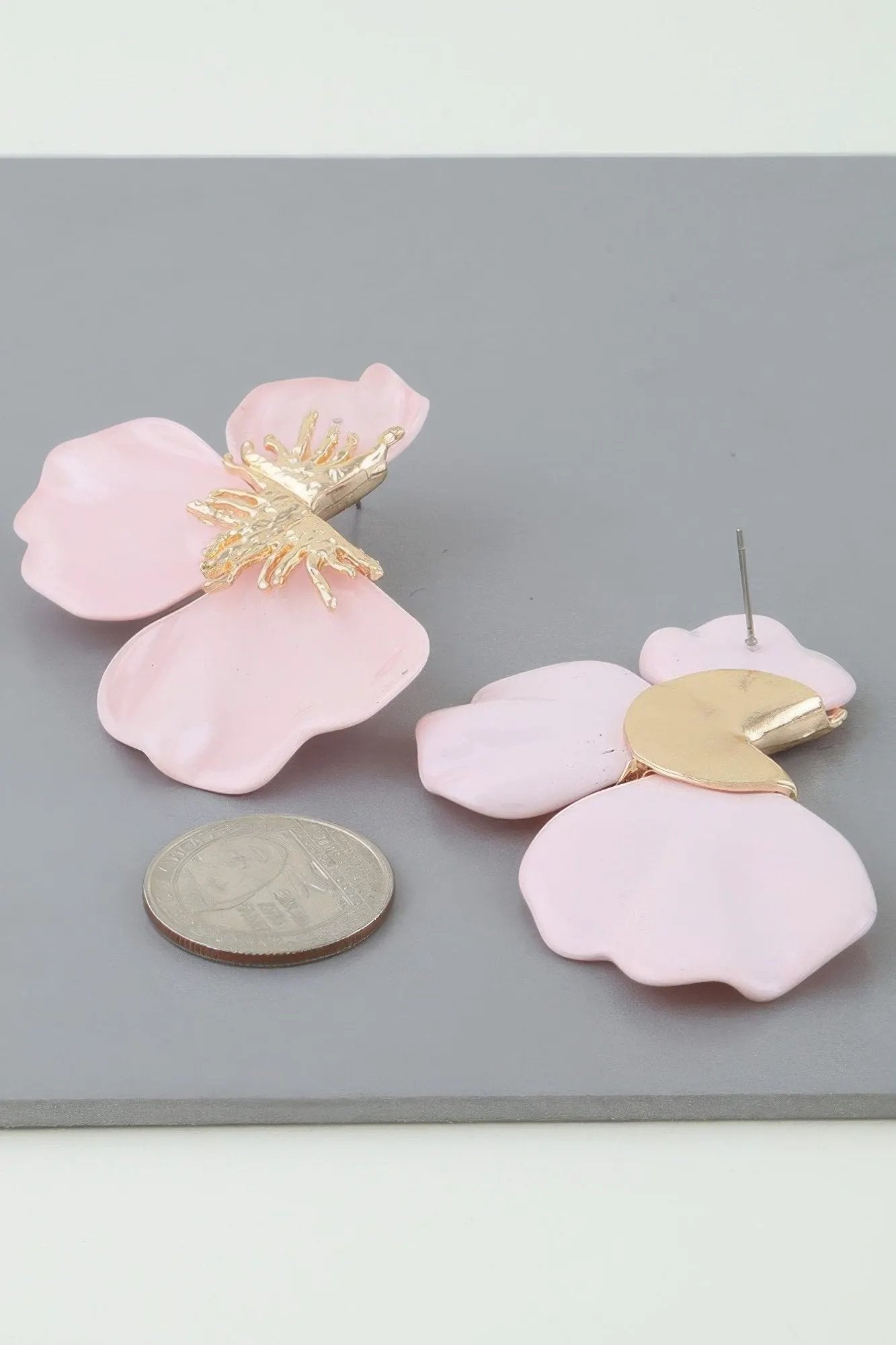 Women's Earrings Studs Floral BYMANYC ® New York HAMPTONS SCALE FLOWER - New Collection by BYMANYC New York